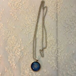 Flower of Life Mandala Pendant Necklace